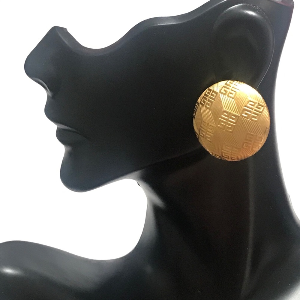 Givenchy like earrings- no stamp